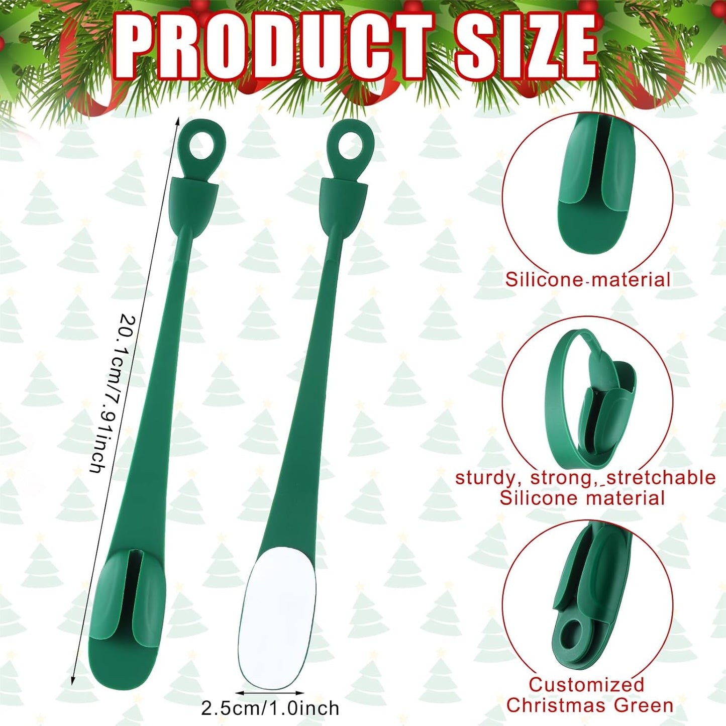 FlexiHangs™ – De Slimme Silicone Kersthaak