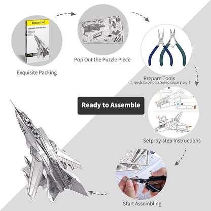 Ferronix™ - 3D Metaal Model Kit – Precisie, creativiteit en techniek in één bouwervaring