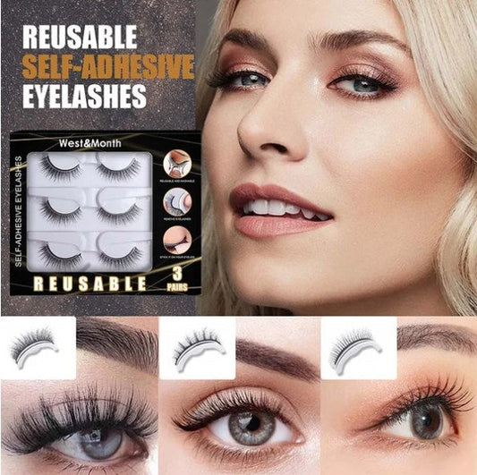 LashMuse™ – Zelfklevende Herbruikbare Wimpers | 1+1 GRATIS