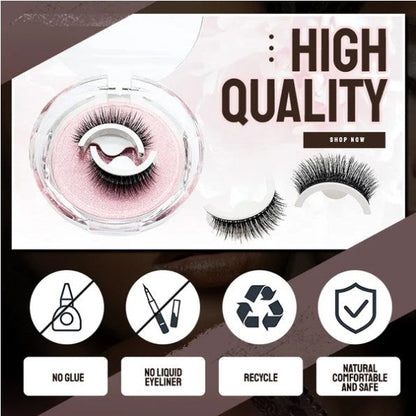 LashMuse™ – Zelfklevende Herbruikbare Wimpers | 1+1 GRATIS