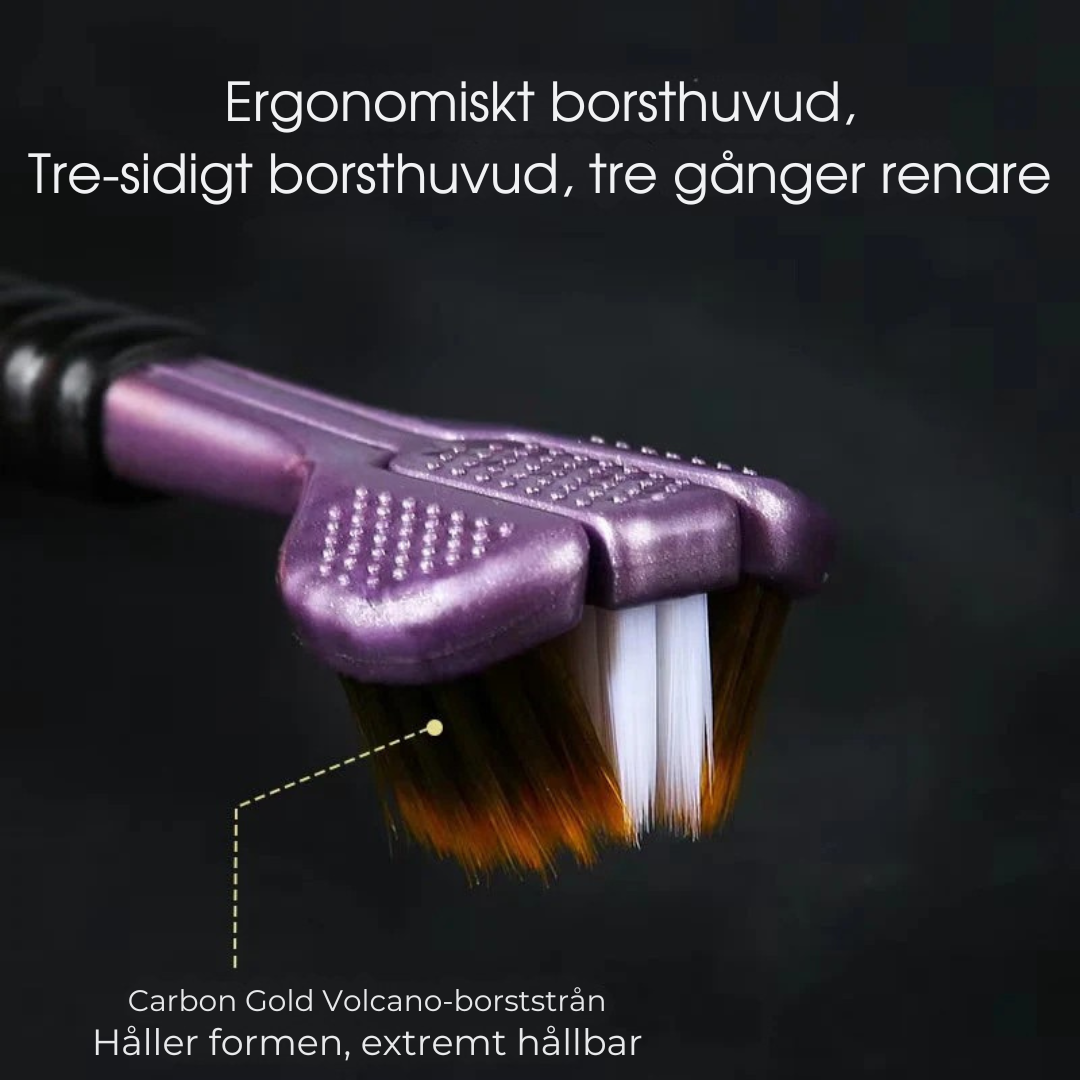 TripleClean™ – De 3-Zijdige Tandenborstel voor een Stralende Glimlach