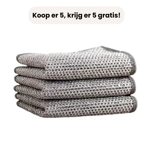 PureWeave - Krasvrije Reinigingsspons | Zachte maar Effectieve Schoonmaak