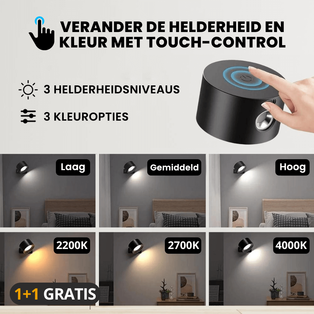 LumaGlow™ – Draadloze verlichting, moeiteloos en stijlvol