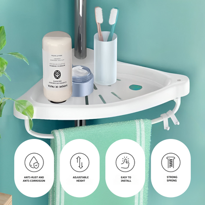 CleanSpace™ CornerRack – Slimme Opbergruimte Voor Elke Badkamer