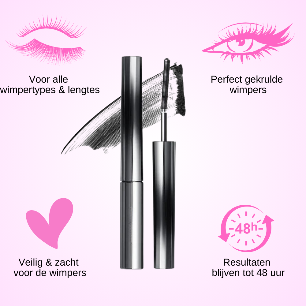 CurlyLashy™ De Geheimen van Perfect Gekrulde Wimpers! 1+1 GRATIS