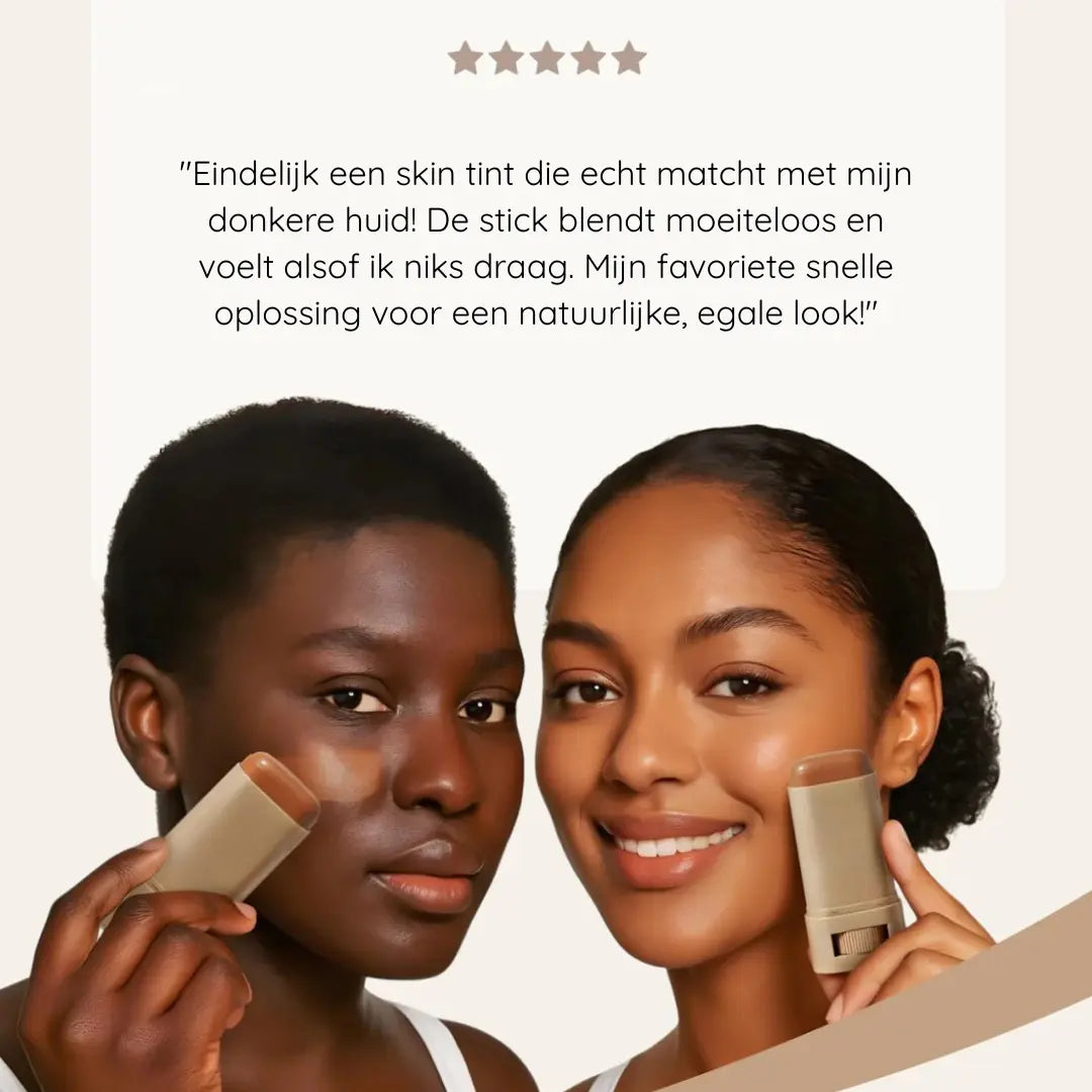 Velvéra™ Foundation Stick – Natuurlijk. Krachtig. Compact. | 1+1 Gratis