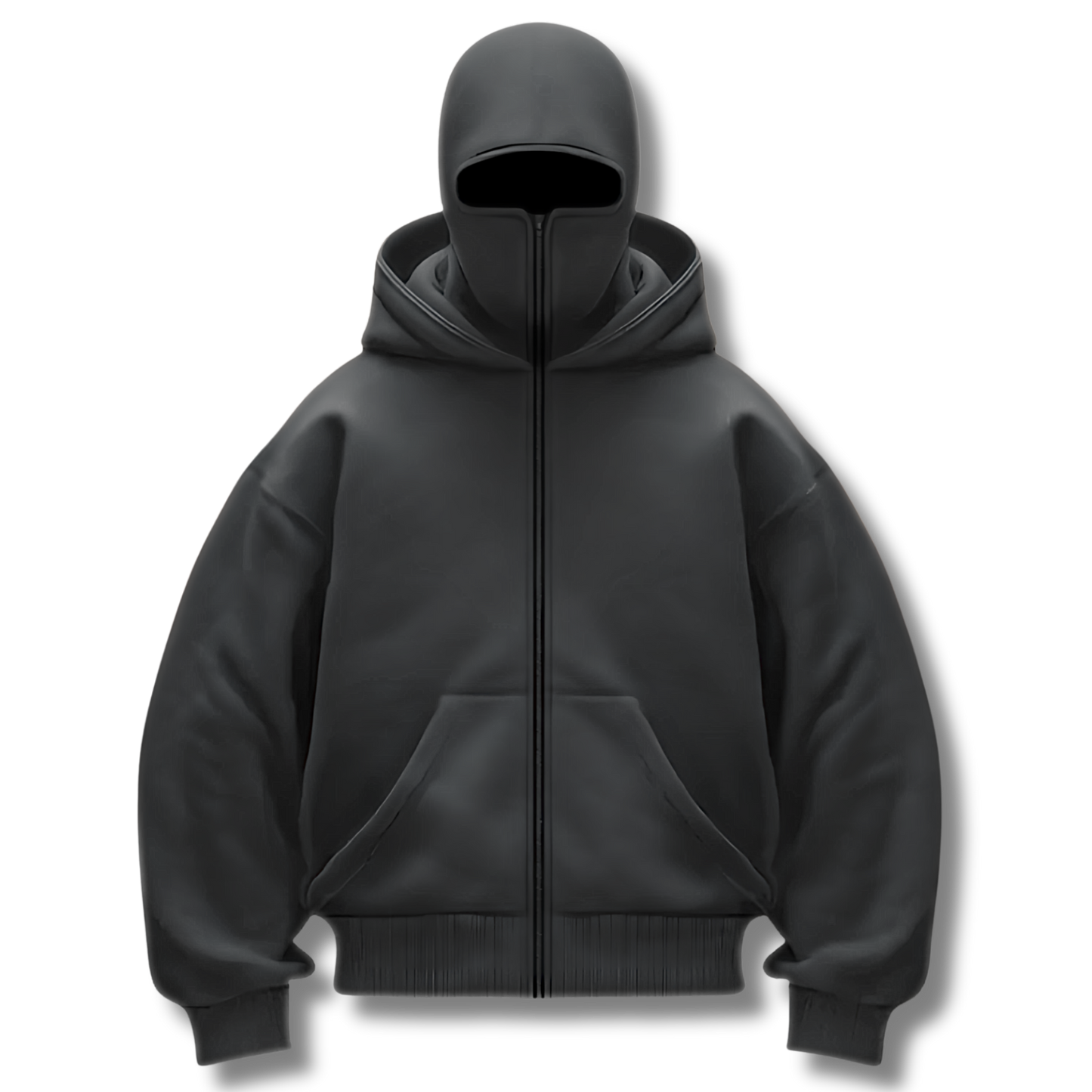 Nexivra™ Zip-Mask Hoodie – Streetwear met karakter en comfort