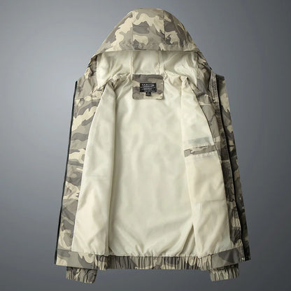 BreezeGuard™ - Camo Jas met capuchon