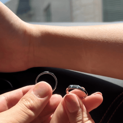 EternalBond - Liefdesringen met Een Verborgen Boodschap | 1+1 GRATIS