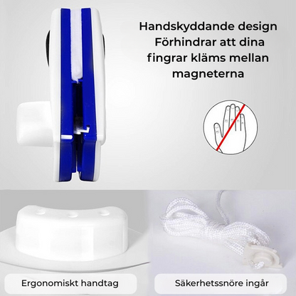GlassEase™ Magnetische Ramenreiniger