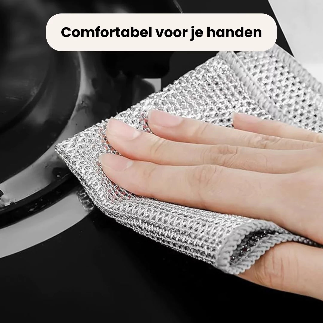 PureWeave - Krasvrije Reinigingsspons | Zachte maar Effectieve Schoonmaak