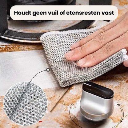 PureWeave - Krasvrije Reinigingsspons | Zachte maar Effectieve Schoonmaak
