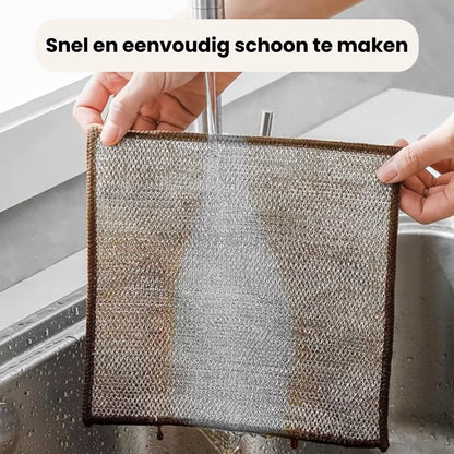 PureWeave - Krasvrije Reinigingsspons | Zachte maar Effectieve Schoonmaak
