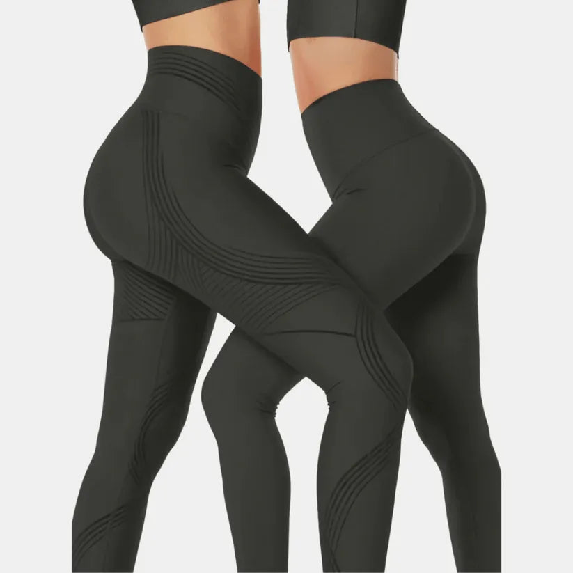 Flexura™ High-Waist Fitness Leggings | 1+1 Gratis