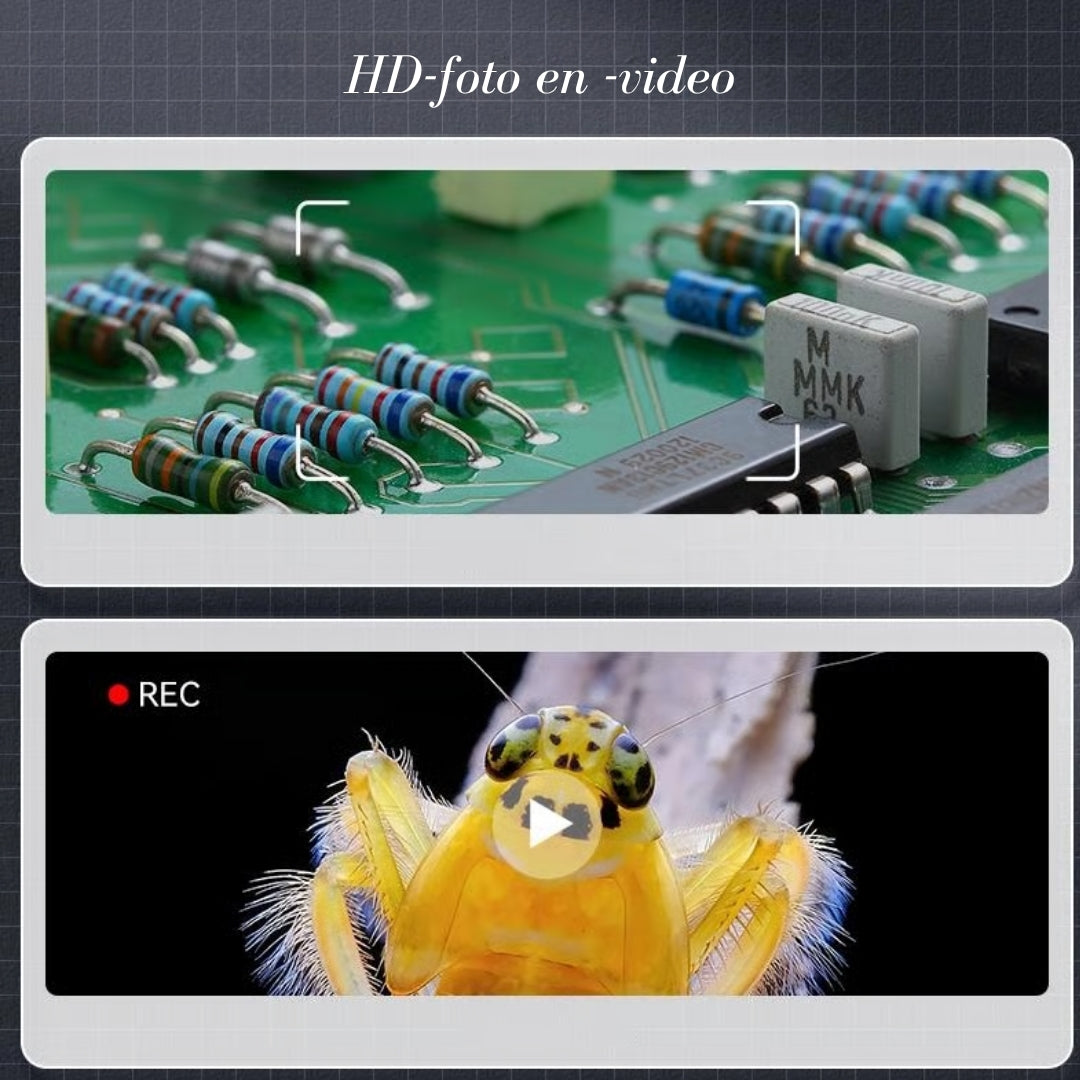 MicroView™ 500 – Haarscherp zicht, altijd en overal