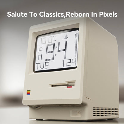 Keyloft™ | Retro Toetsenbord Wekker – Creatieve Digitale Bureauklok