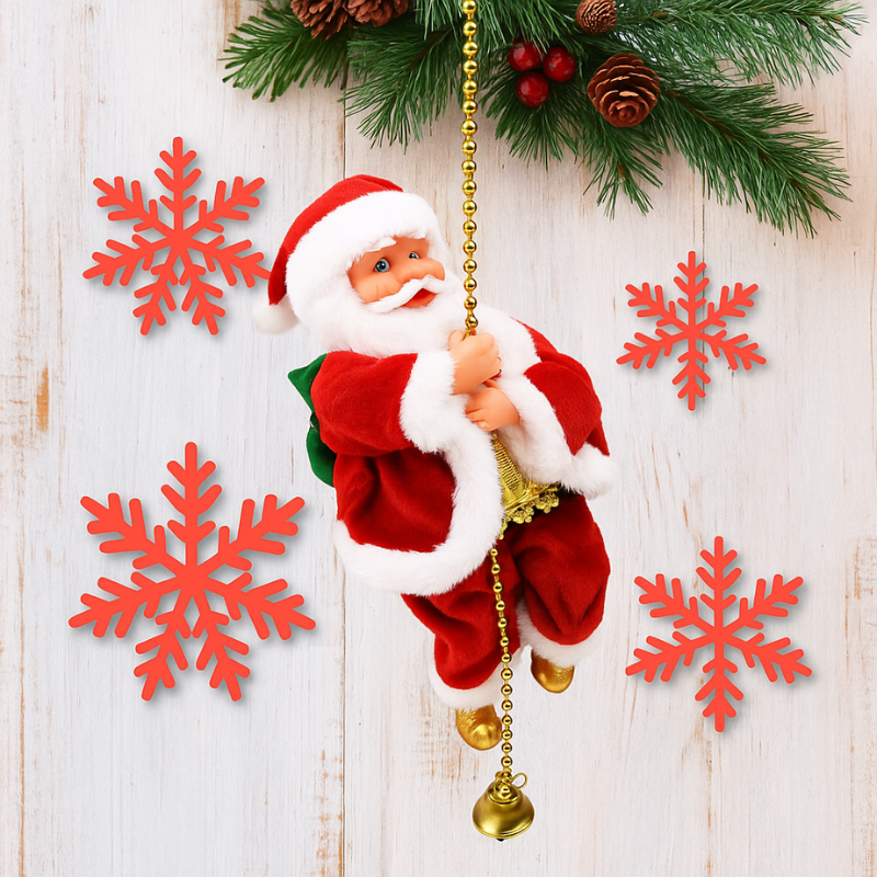 SantaSprint™ – Klimmende Kerstman Decoratie