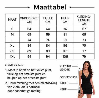 Aqualure™  – Corrigerend Badpak met Ruches en Rokdetail