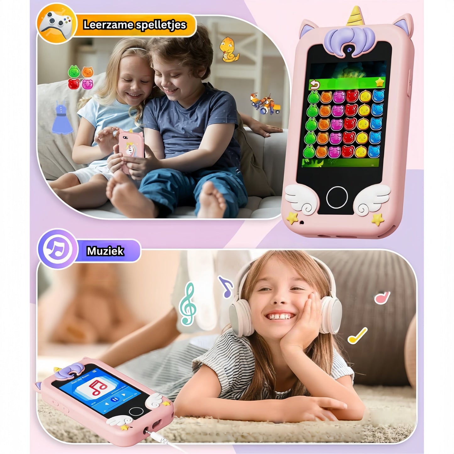 KidoPlay™ Veilig plezier voor kleintjes – zonder jouw telefoon!