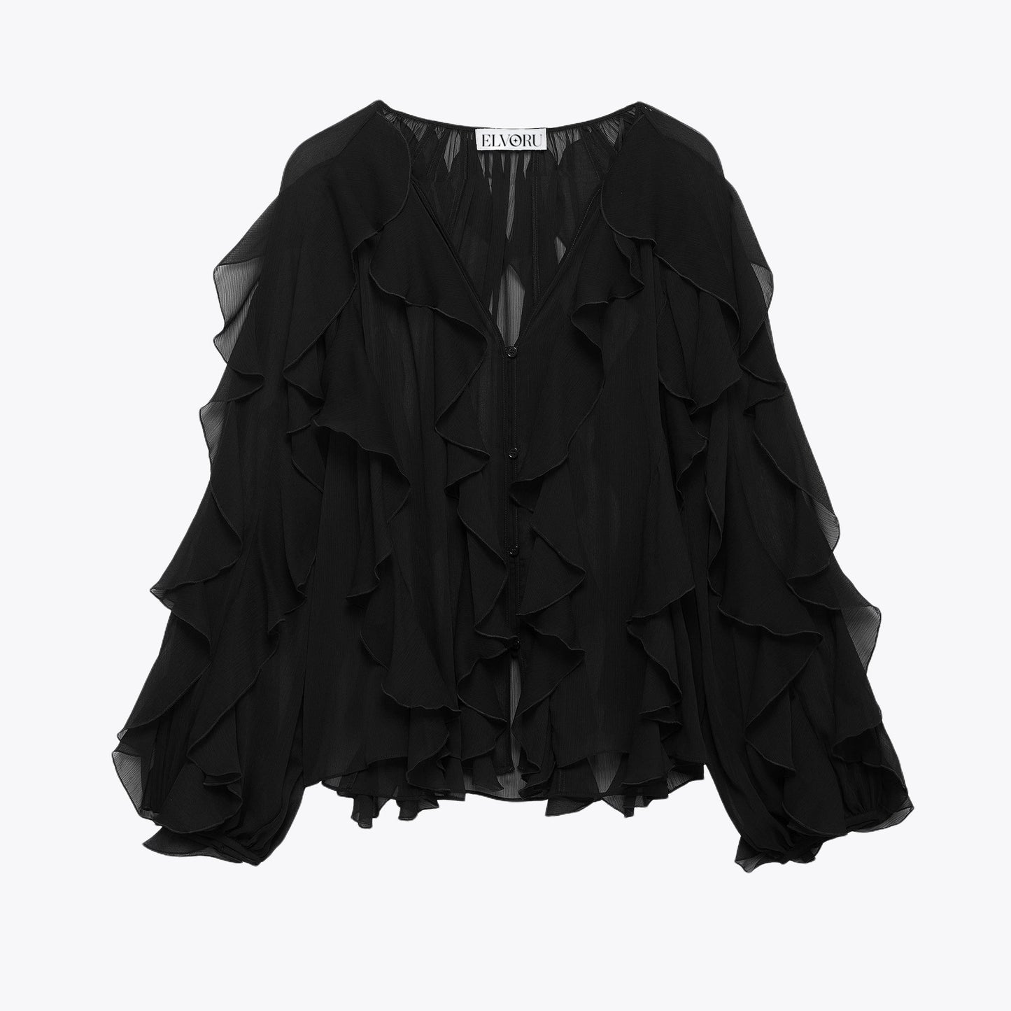 FleurVie™ – Tijdloze Elegantie in een Luchtige Blouse