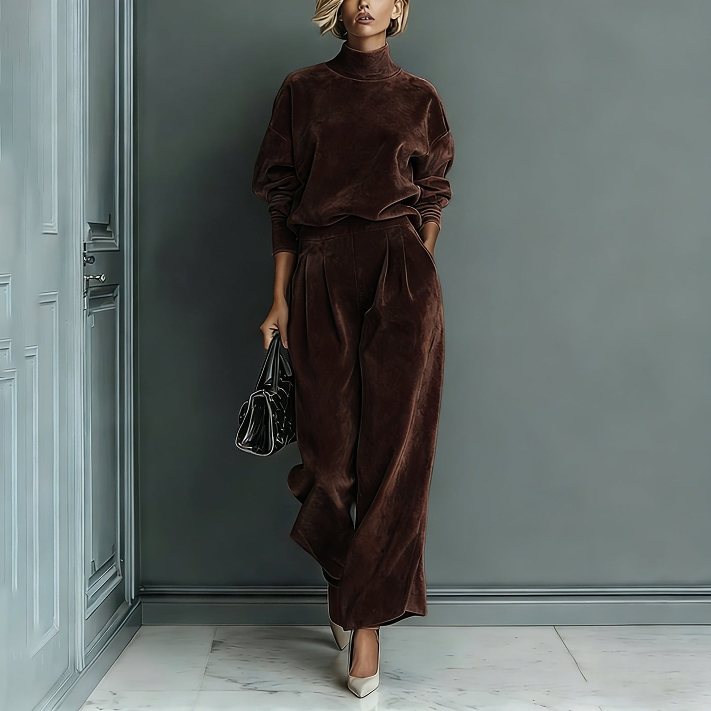 Zavéra™ Cozy Two-Piece Set – Relaxed & Warm
