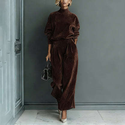 Zavéra™ Cozy Two-Piece Set – Relaxed & Warm