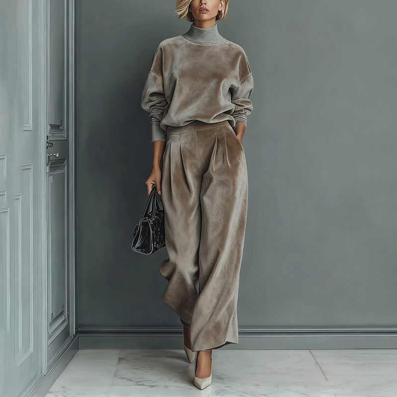 Zavéra™ Cozy Two-Piece Set – Relaxed & Warm