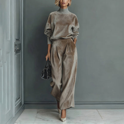 Zavéra™ Cozy Two-Piece Set – Relaxed & Warm