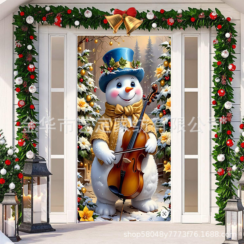 JollyDoor™ – Feestelijke Kerst Deurdecoratie