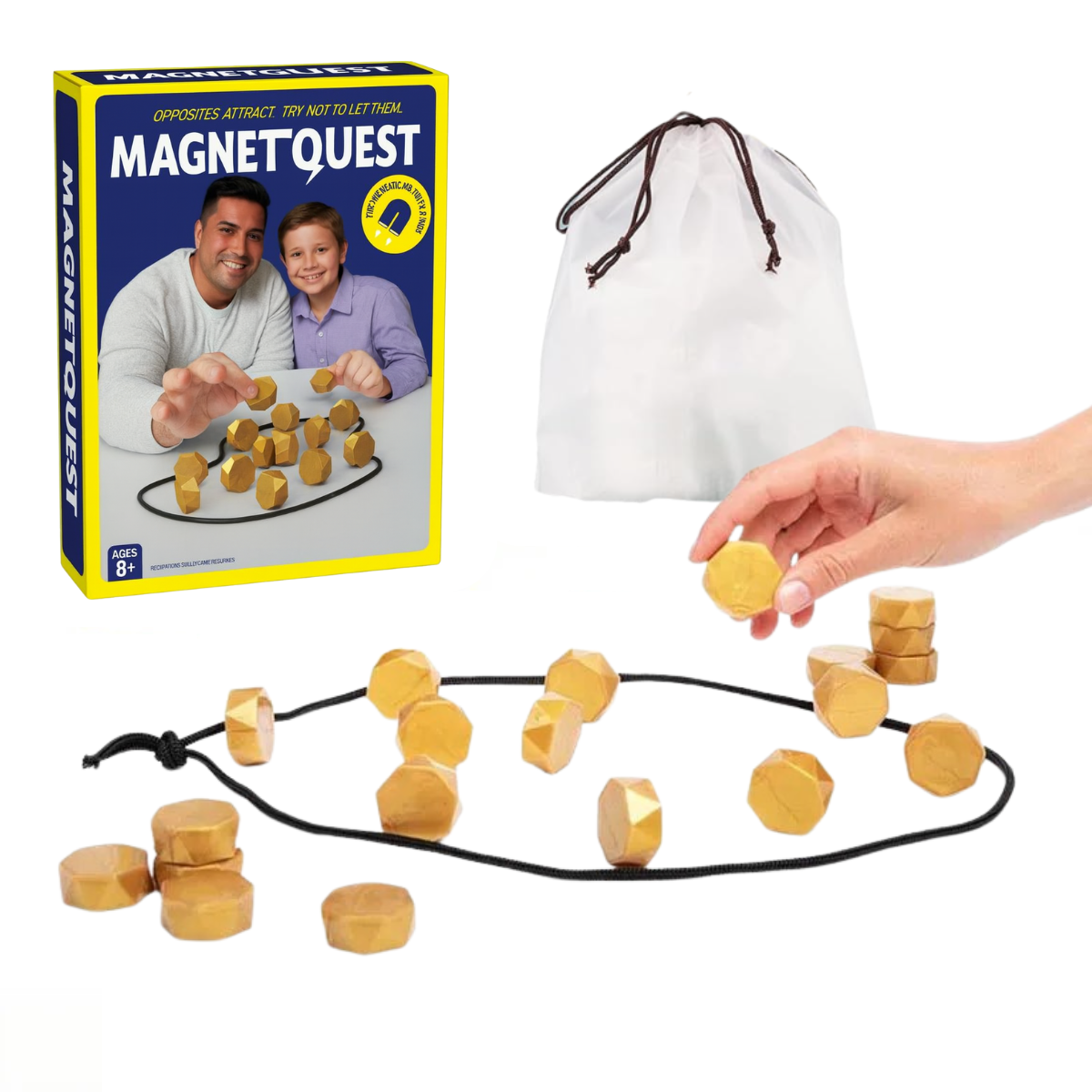 MagnaStack™ – Het Magnetische Toren Stapelspel vol Verrassende Wendingen | 1+1 GRATIS
