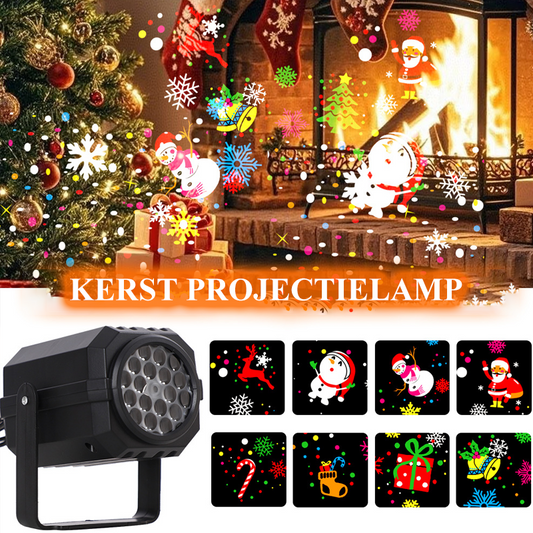 Lunivra™ Roterende Kerstpatroon Projector