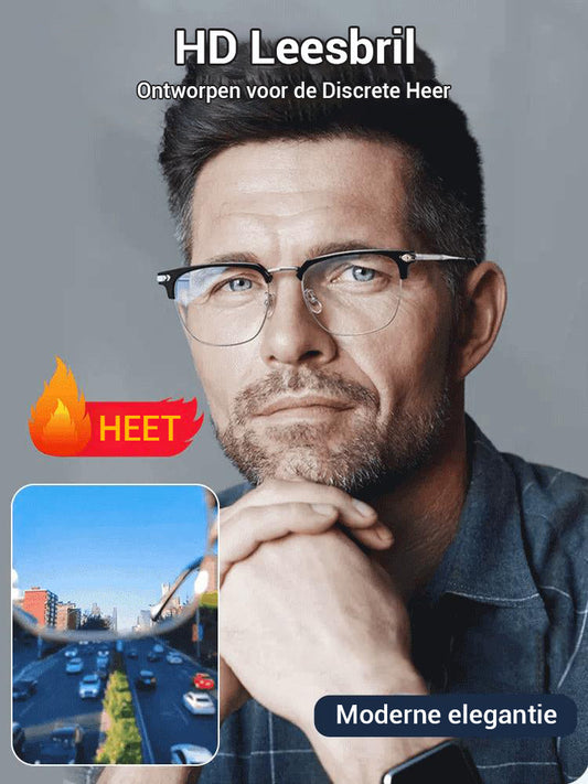 VisiLight™ Ultra Lichte Leesbril – Stijlvol en Comfortabel | 1+1 GRATIS
