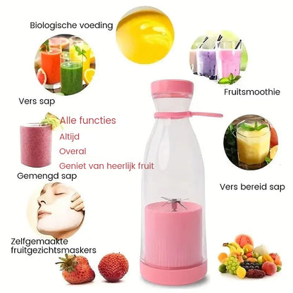 Purelio™ – Draagbare Mini Blender & Drinkfles (2-in-1)