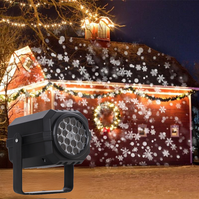 Lunivra™ Roterende Kerstpatroon Projector
