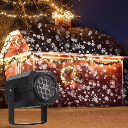 Lunivra™ Roterende Kerstpatroon Projector