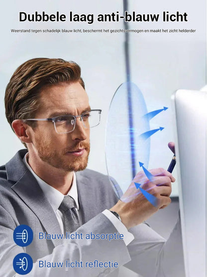 VisiLight™ Ultra Lichte Leesbril – Stijlvol en Comfortabel | 1+1 GRATIS