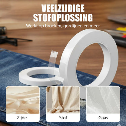 FixaHem™ Opstrijkbare Zoomtape – Strak Resultaat Zonder Naaien