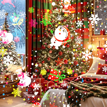 Lunivra™ Roterende Kerstpatroon Projector