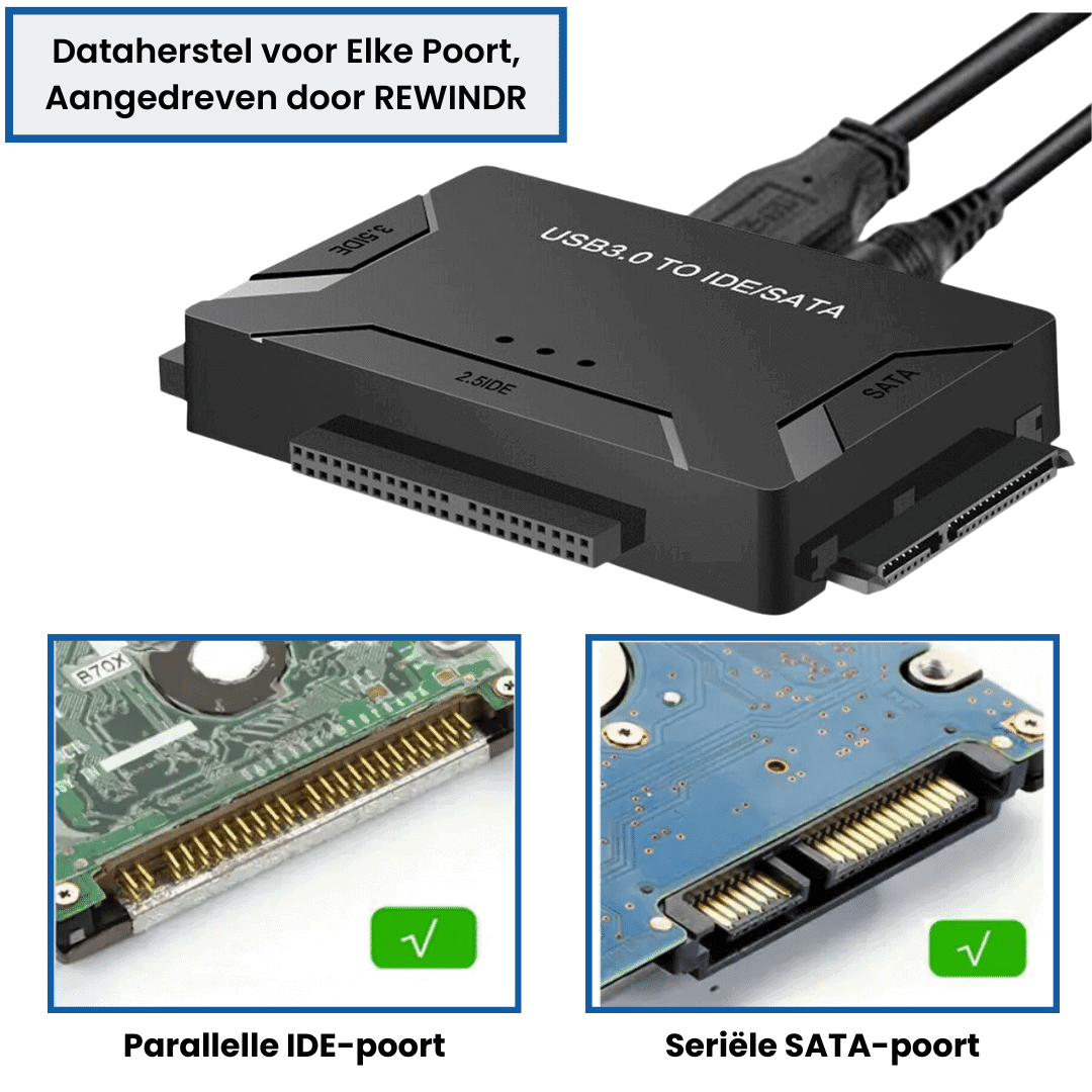 DataRescue™ – Herstel je bestanden in een handomdraai