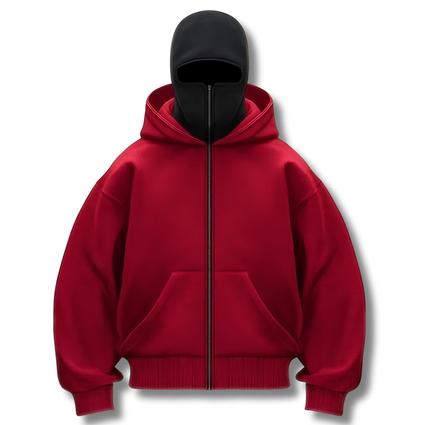 Nexivra™ Zip-Mask Hoodie – Streetwear met karakter en comfort