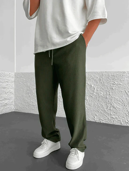 Rivaro™ | Relaxed Rib Broek – Comfortabele Côtelé Broek voor Dagelijks Gebruik