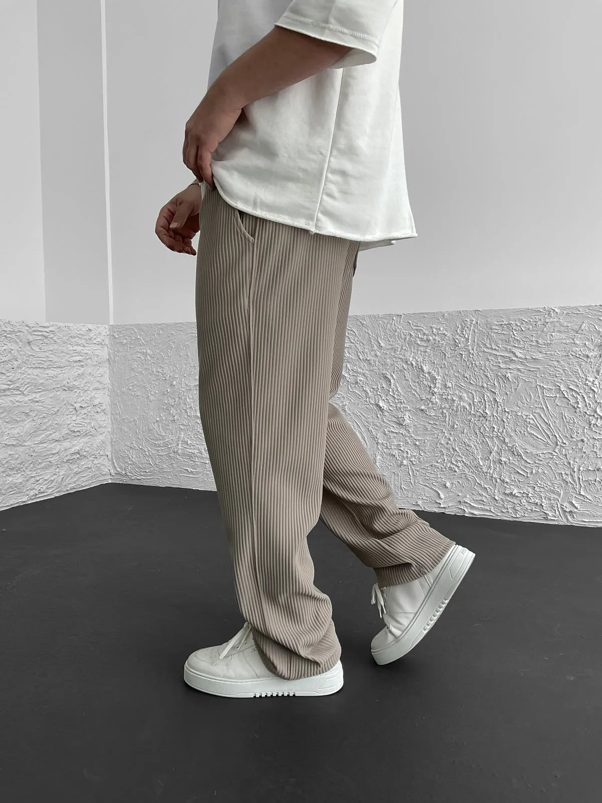 Rivaro™ | Relaxed Rib Broek – Comfortabele Côtelé Broek voor Dagelijks Gebruik