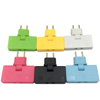 RotatingPlug - Meervoudige stekker met 180º draaibare kop | 1+2 GRATIS