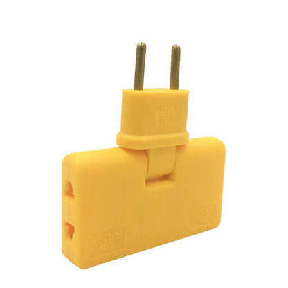 RotatingPlug - Meervoudige stekker met 180º draaibare kop | 1+2 GRATIS