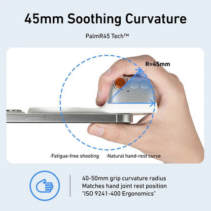 SnapGripX™ – Compacte Magnetische Camera Grip