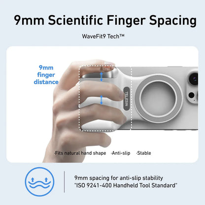 SnapGripX™ – Compacte Magnetische Camera Grip