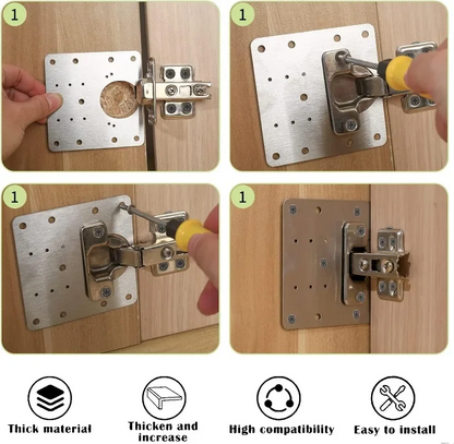 FixiHold™ HingeSaver – Herstel je Kastdeuren in Minuten