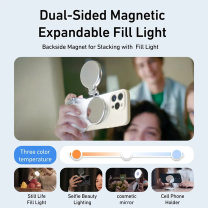 SnapGripX™ – Compacte Magnetische Camera Grip