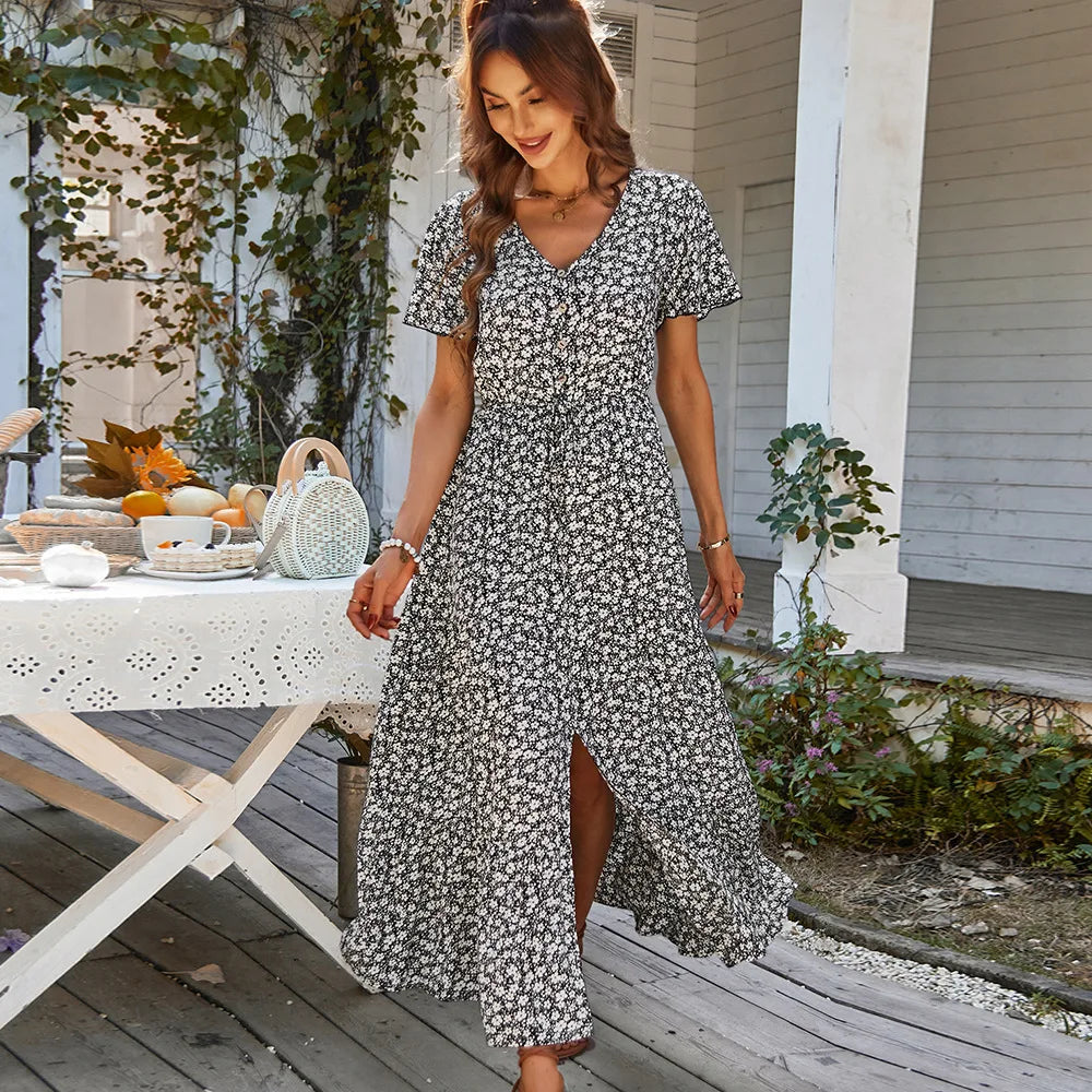 Trygo™ - Hoge Taille Elegante Jurk