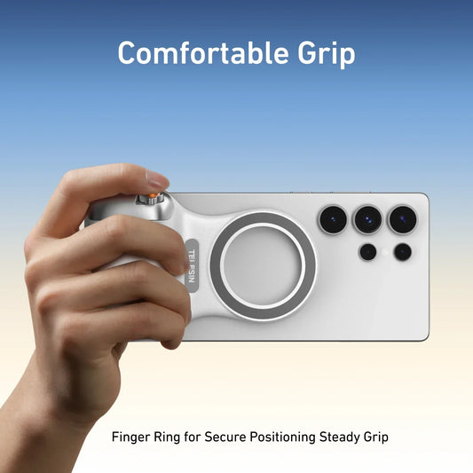 SnapGripX™ – Compacte Magnetische Camera Grip